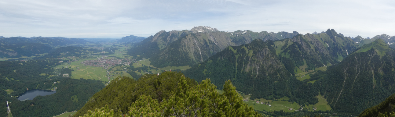 Blick vom Himmelschrofen 2026