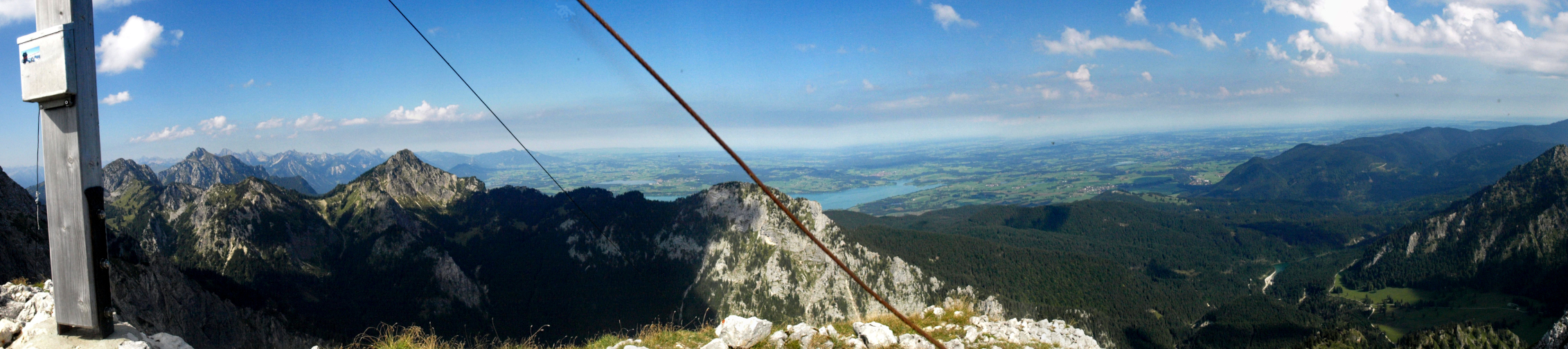 Blick vom Geiselstein
